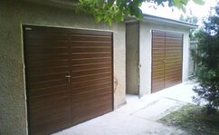 garážová brána dvojkrídlová