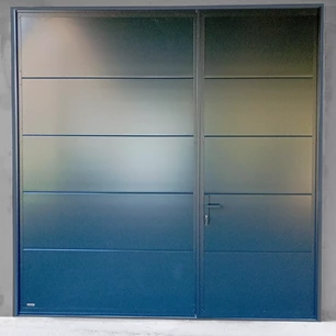 krídlová garážová brána antracit