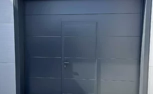 priemyselná garážová brána antracit Šaľa