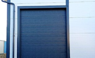 Priemyselná garážová brána antracit WG