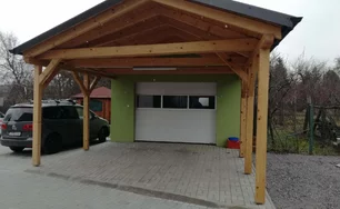 Sekčná brána biela/hladký, Topoľčianky