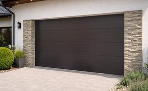 sekčná garážová brána extra laminácia