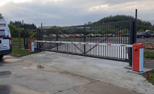 Závora, montáž Krupina