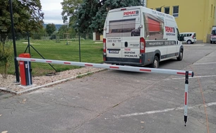 Závora, montáž Piešťany