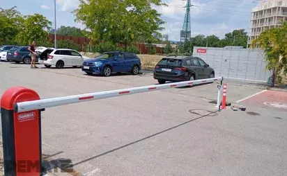 závora Sommer oceľová BA